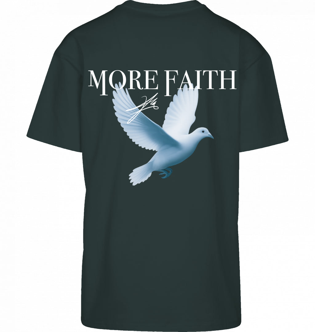 More Faith - Heavy Oversized Tee Dark Edition
