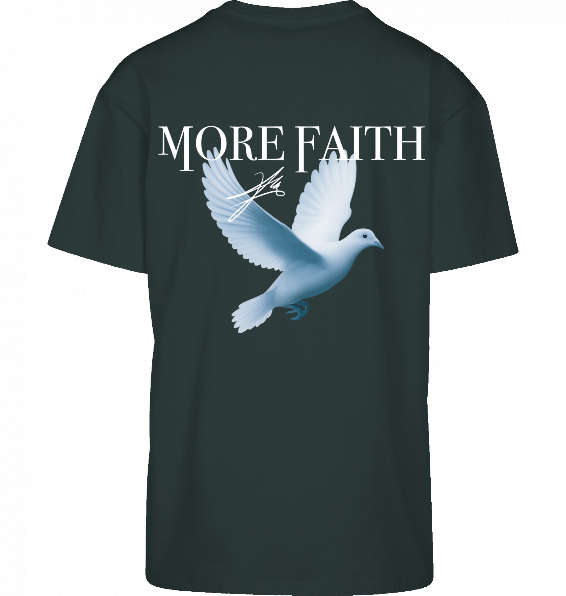More Faith - Heavy Oversized Tee Dark Edition