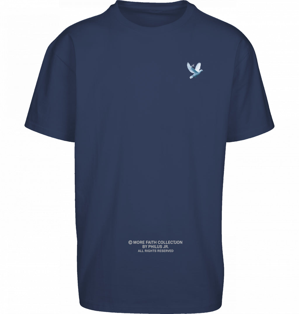 More Faith - Heavy Oversized Tee Dark Edition