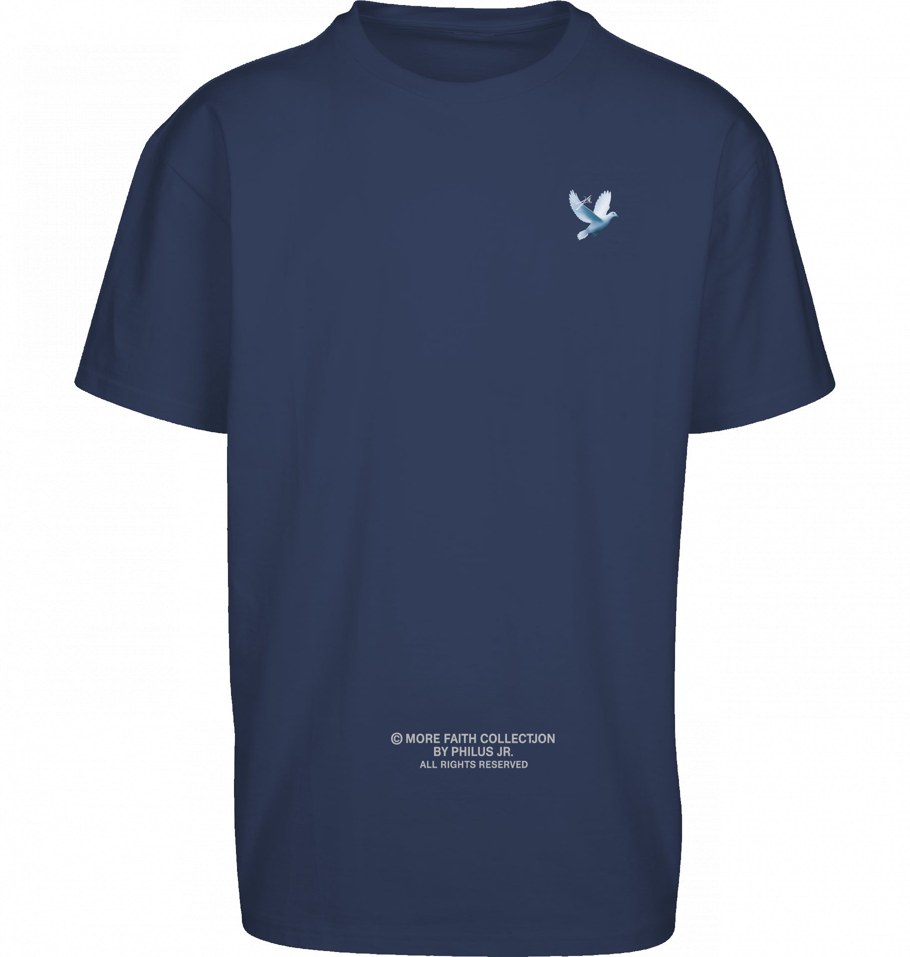 More Faith - Heavy Oversized Tee Dark Edition