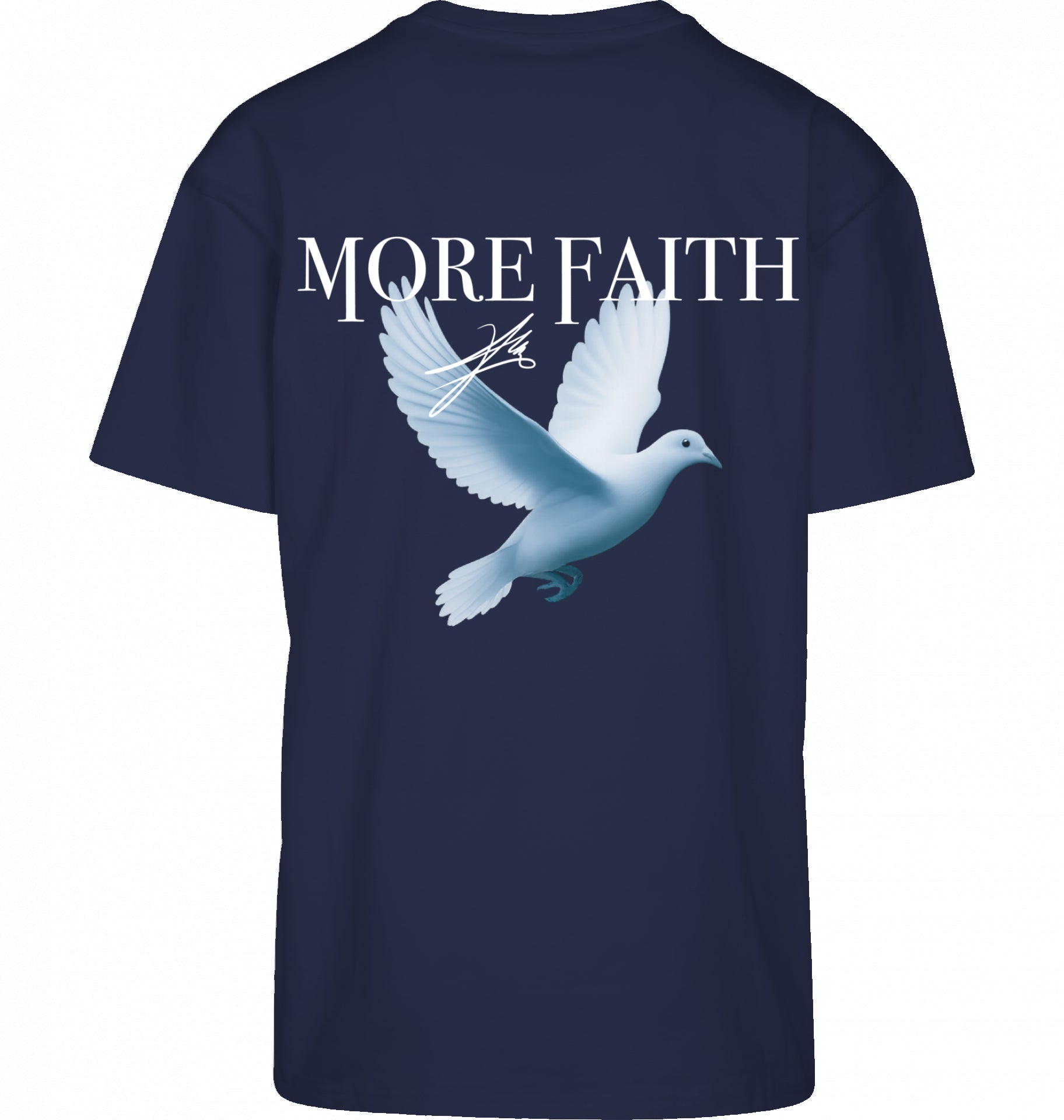 More Faith - Heavy Oversized Tee Dark Edition