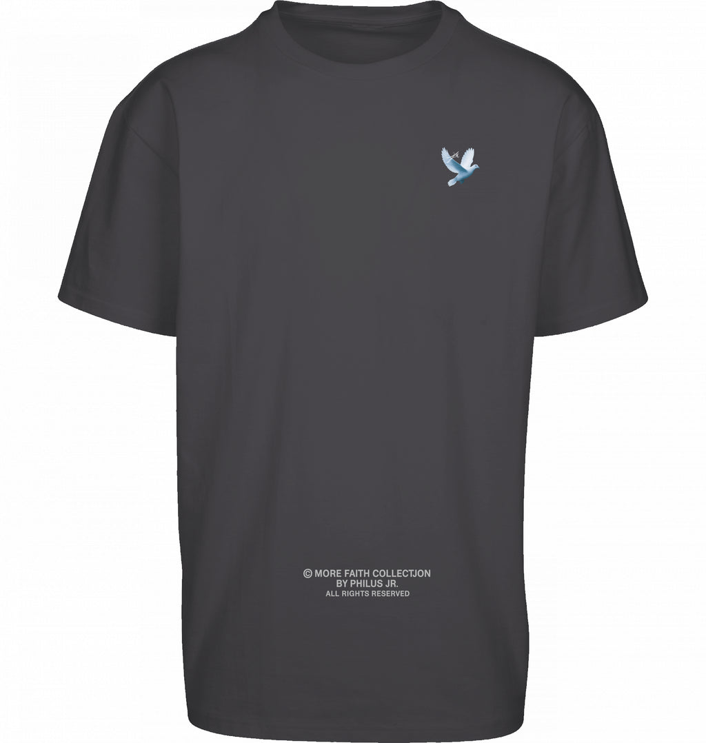 More Faith - Heavy Oversized Tee Dark Edition