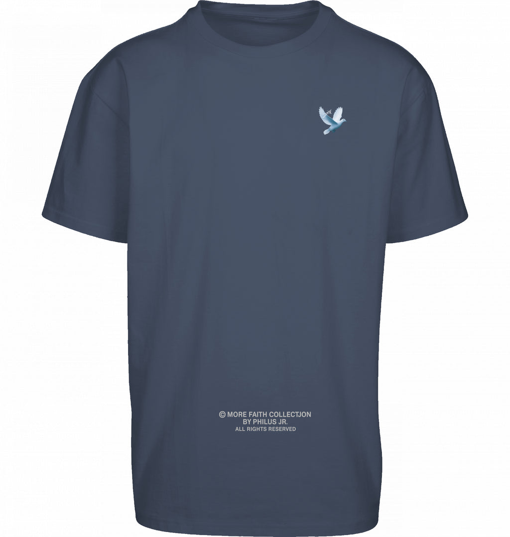 More Faith - Heavy Oversized Tee Dark Edition