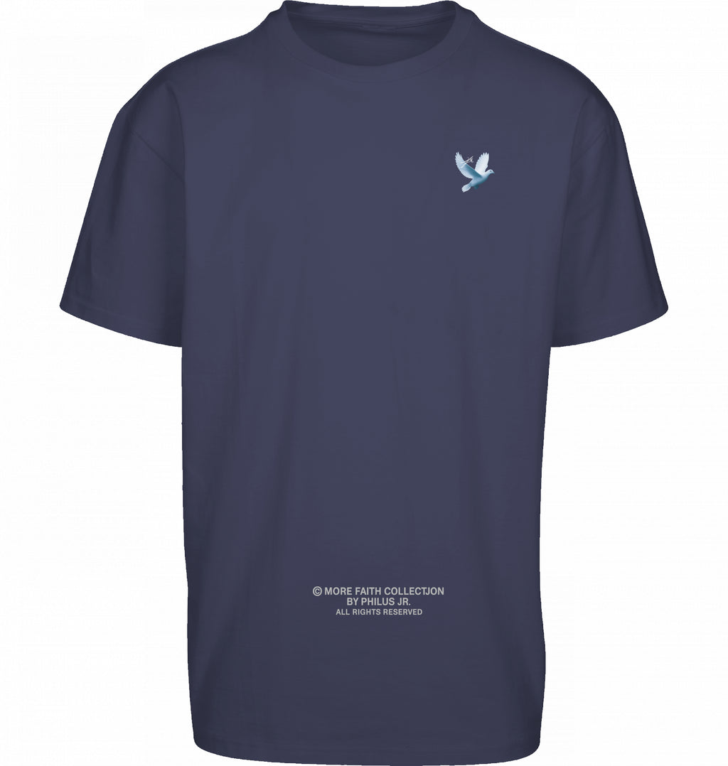 More Faith - Heavy Oversized Tee Dark Edition