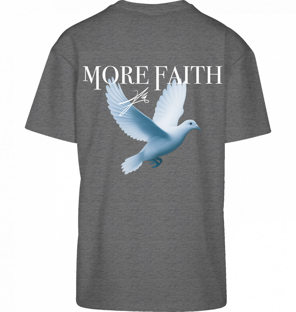 More Faith - Heavy Oversized Tee Dark Edition