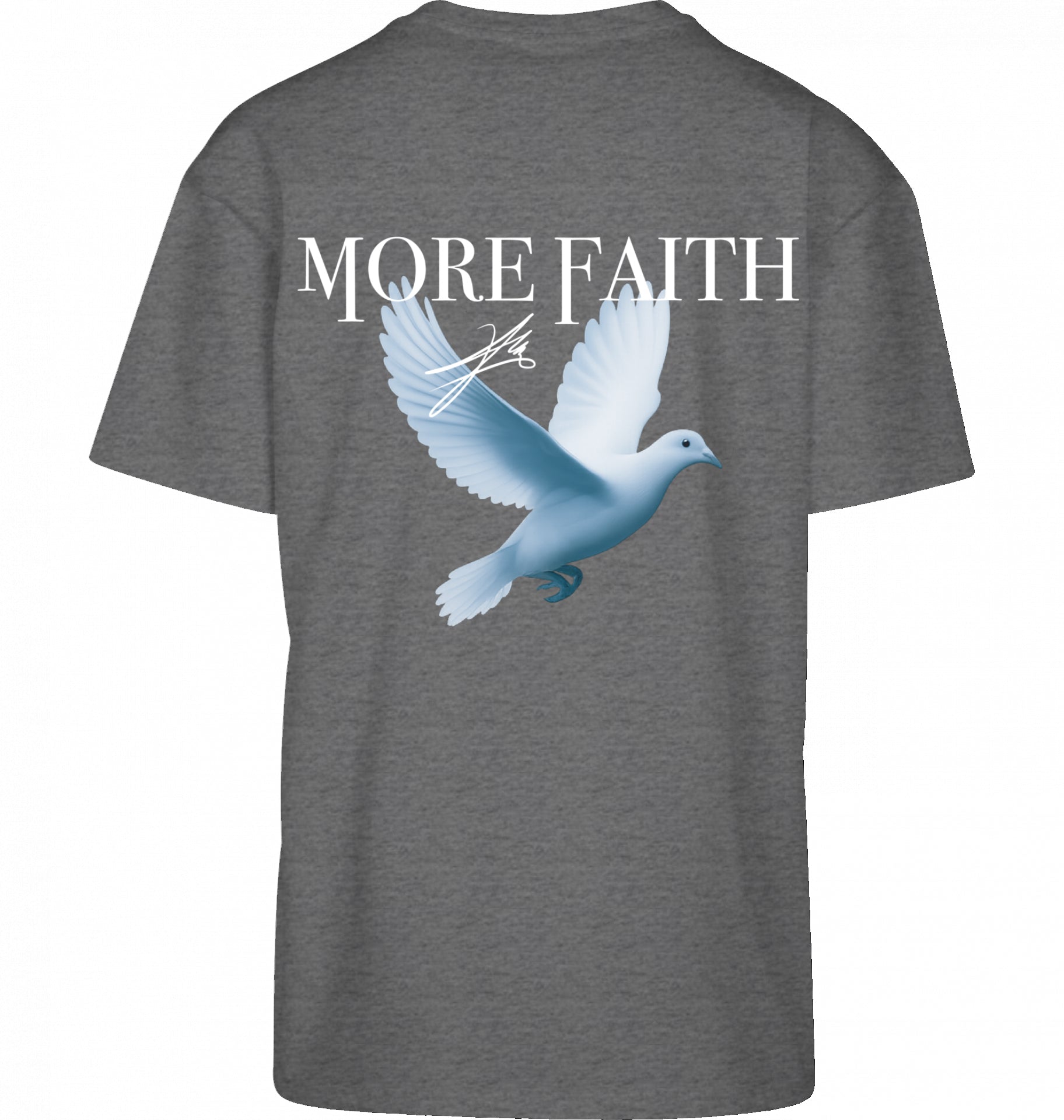 More Faith - Heavy Oversized Tee Dark Edition