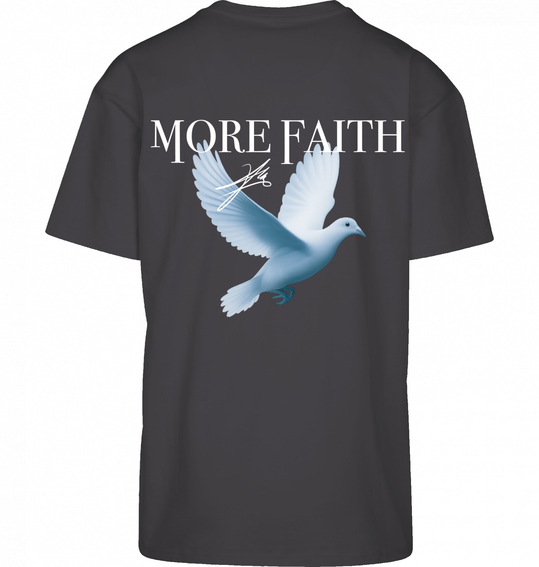 More Faith - Heavy Oversized Tee Dark Edition