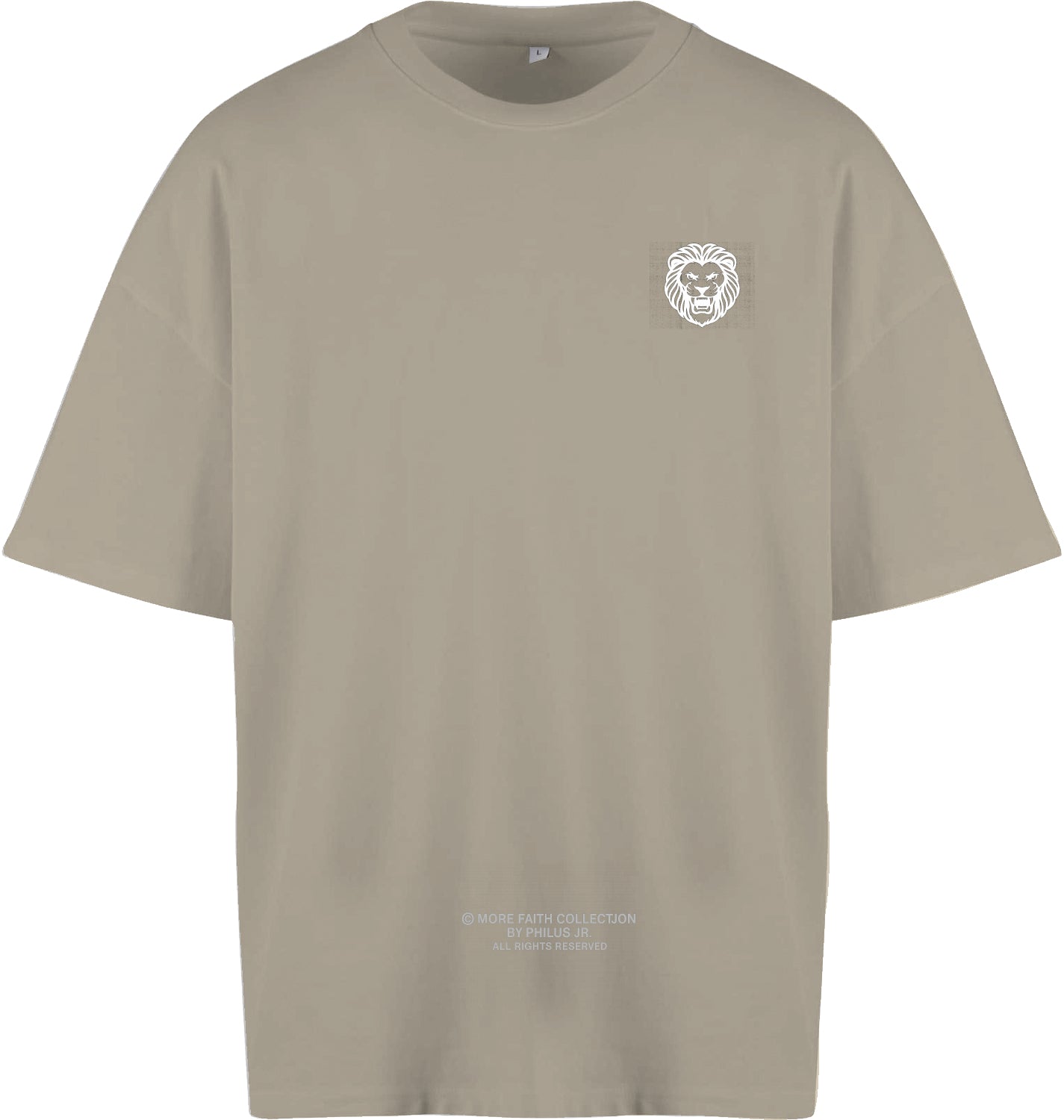 More Faith - Holy Fire Oversized Tee