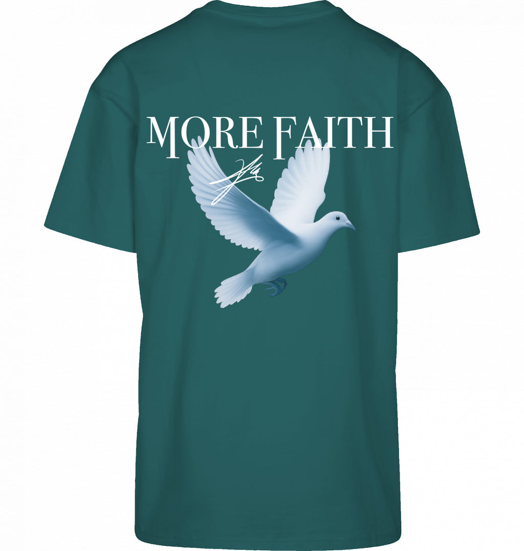 More Faith - Heavy Oversized Tee Dark Edition