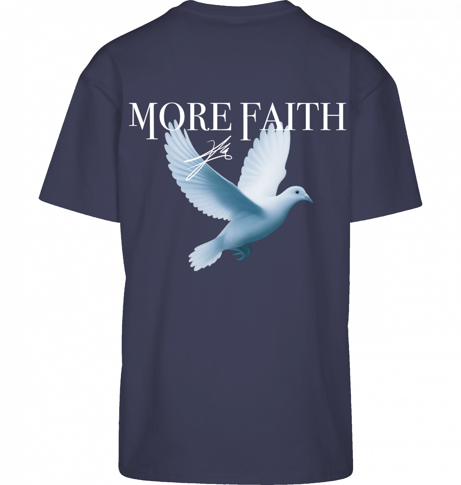 More Faith - Heavy Oversized Tee Dark Edition