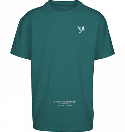 More Faith - Heavy Oversized Tee Dark Edition