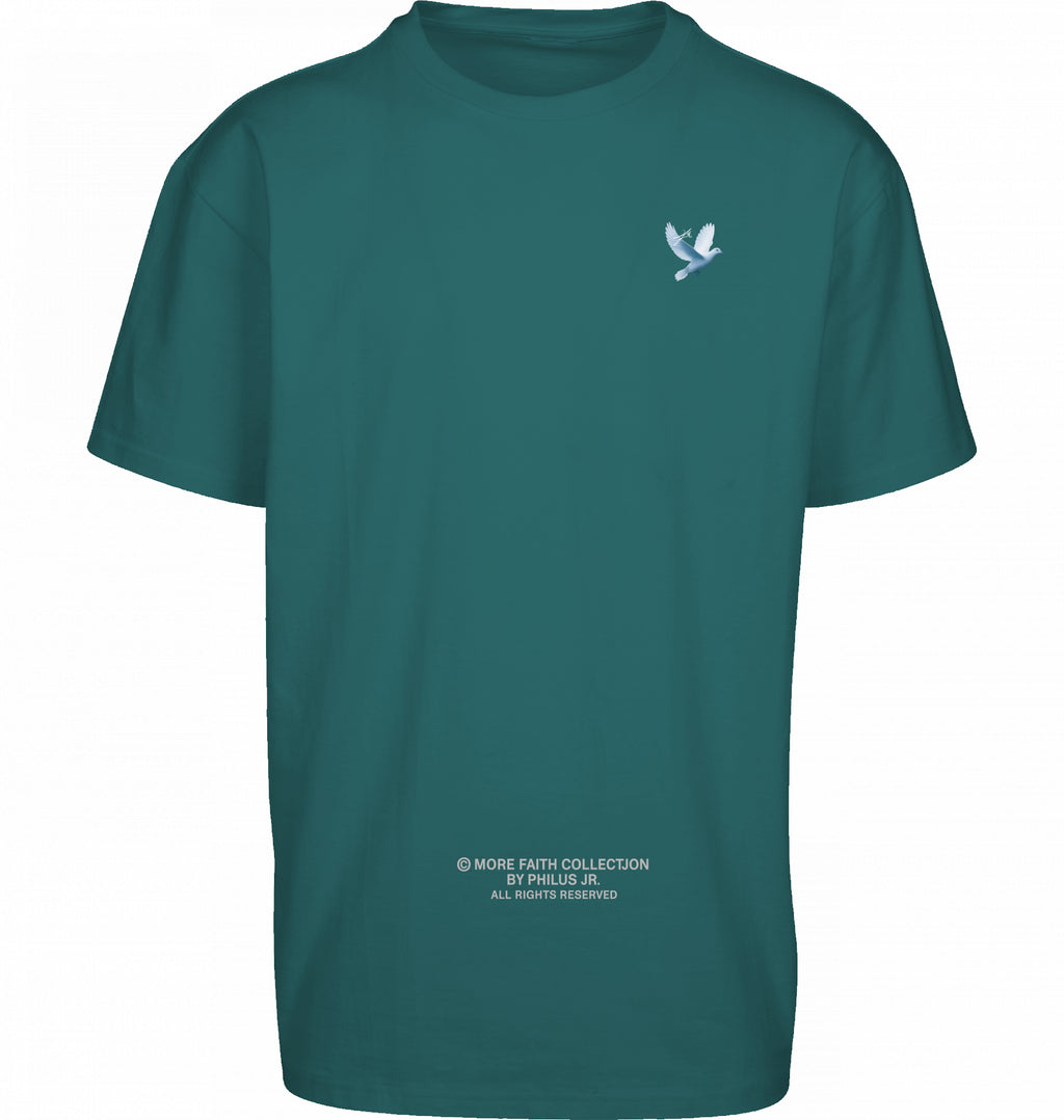 More Faith - Heavy Oversized Tee Dark Edition