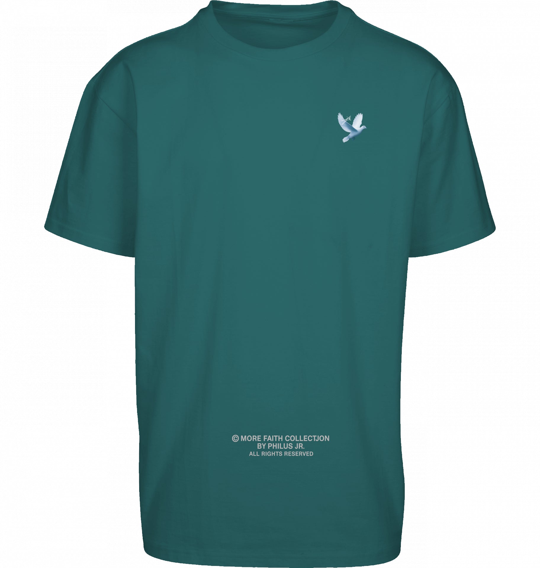 More Faith - Heavy Oversized Tee Dark Edition