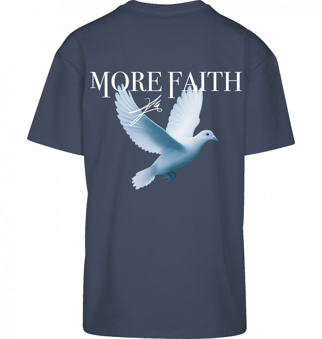 More Faith - Heavy Oversized Tee Dark Edition