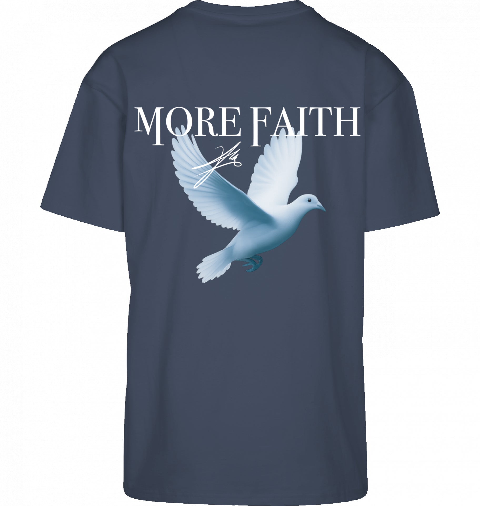More Faith - Heavy Oversized Tee Dark Edition
