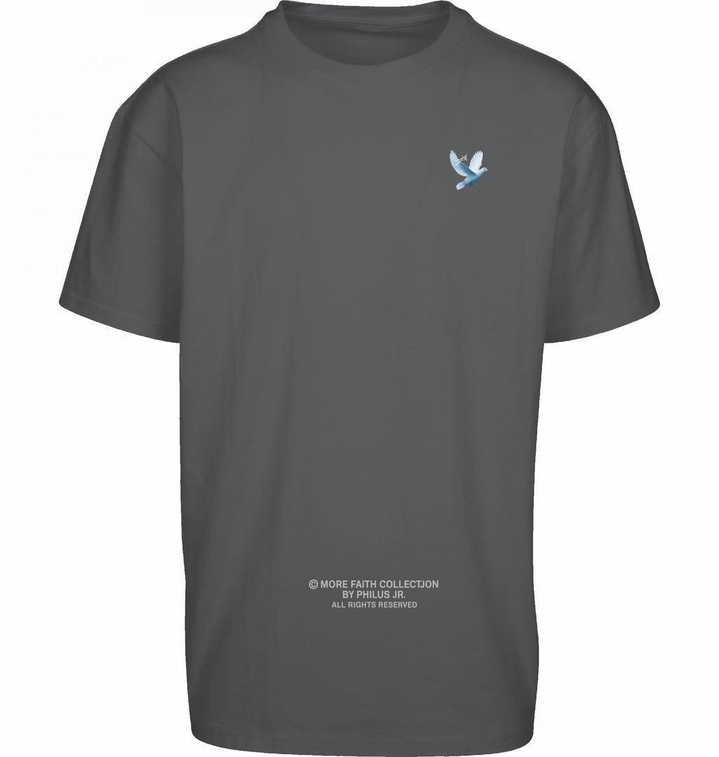 More Faith - Heavy Oversized Tee Dark Edition