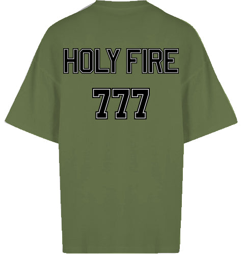 More Faith - Holy Fire Oversized Tee