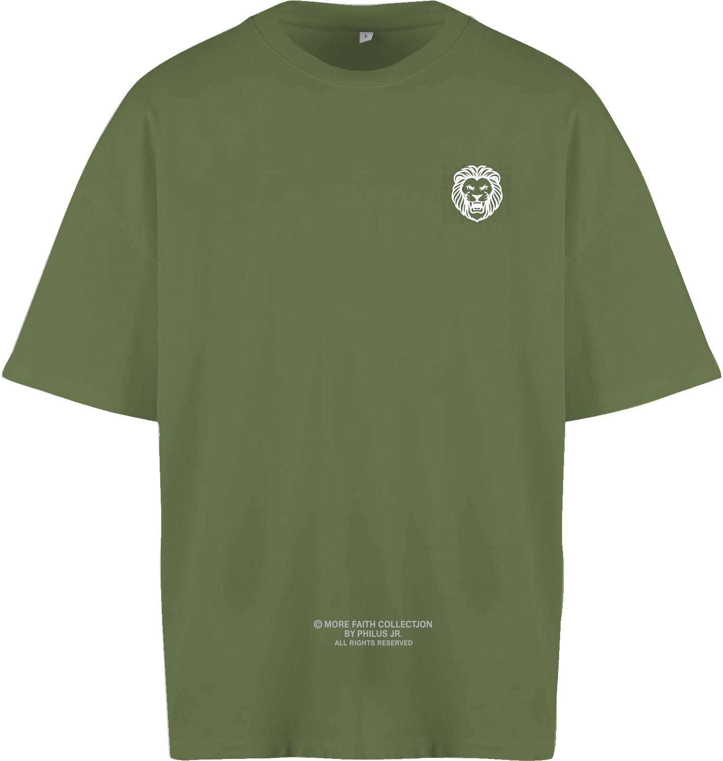 More Faith - Holy Fire Oversized Tee