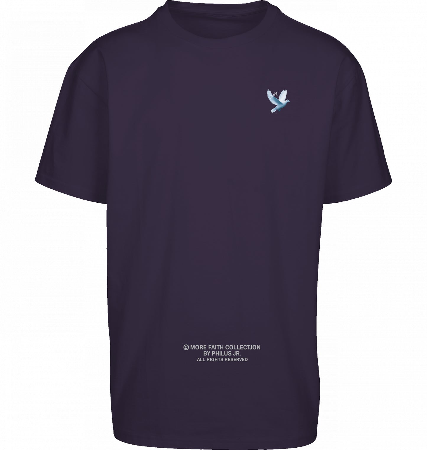 More Faith - Heavy Oversized Tee Dark Edition