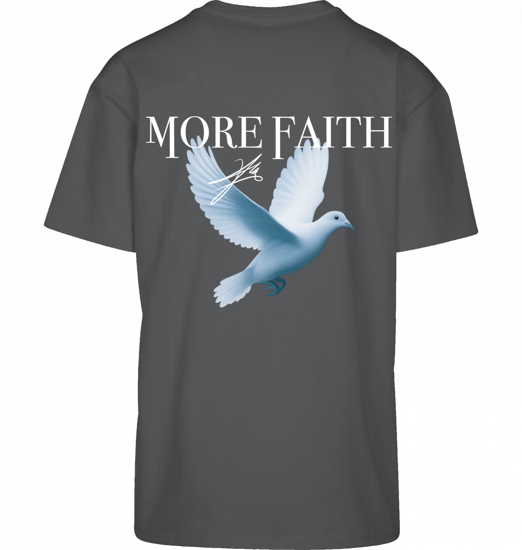 More Faith - Heavy Oversized Tee Dark Edition
