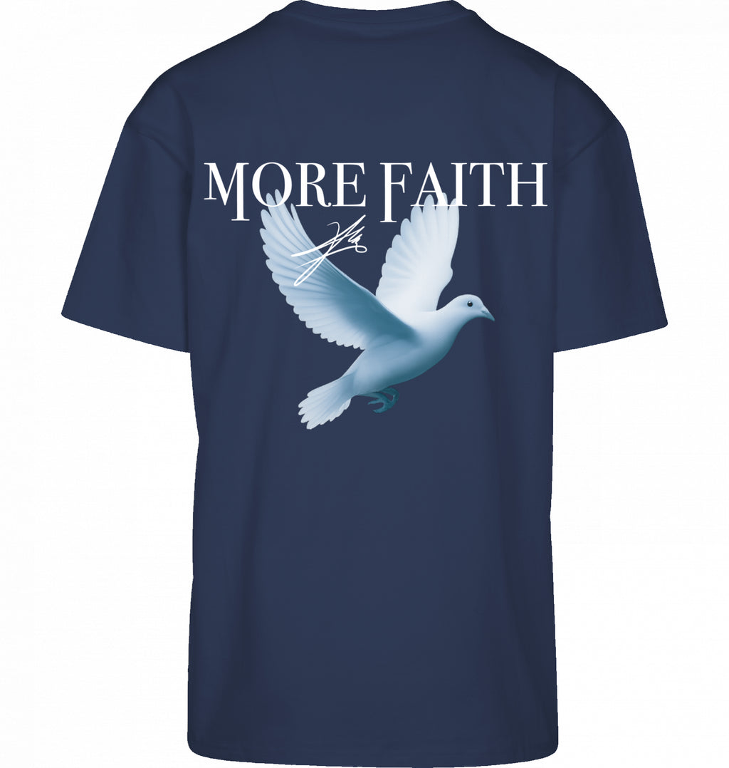 More Faith - Heavy Oversized Tee Dark Edition