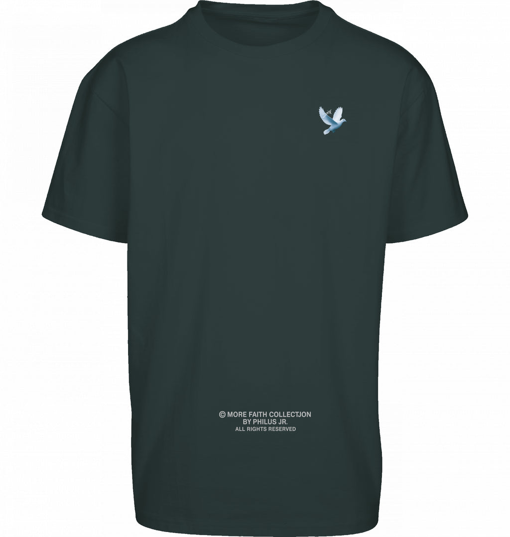 More Faith - Heavy Oversized Tee Dark Edition
